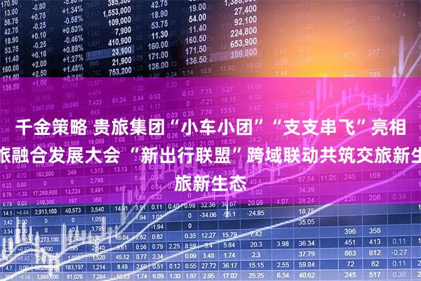 千金策略 贵旅集团“小车小团”“支支串飞”亮相交旅融合发展大会 “新出行联盟”跨域联动共筑交旅新生态