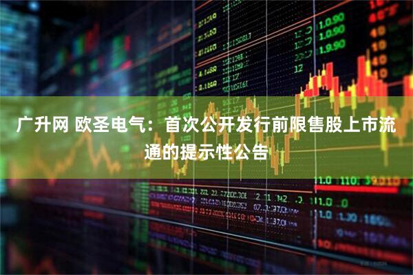 广升网 欧圣电气：首次公开发行前限售股上市流通的提示性公告